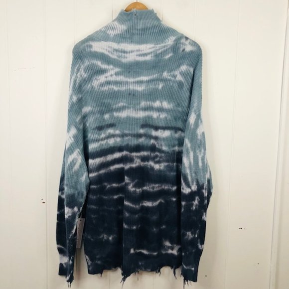 Young Fabulous & Broke Blue Cameron Turtleneck Sweater - Picture 6 of 14